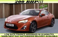 USED 2012 12 TOYOTA GT86 2.0 Boxer D-4S Coupe 2dr Petrol Manual Euro 5 (200 ps) +++200 BHP+++