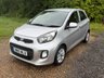USED 2015 15 KIA PICANTO 1.25 2 Hatchback 5dr Petrol Auto Euro 5 (84 bhp) 