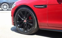 PRE-OWNED 2016 66 JAGUAR XF 3.0 V6 S Saloon 4dr Petrol Auto Euro 6 (s/s) (380 ps) Italian racing Red Metallic (&pound;690 option), Sports Taurus Black and Read Leather Interior, 20" Venom Twin 5 Spoke Alloys 0 Gloss Black (&pound;1230 option), Adaptive LED Headlamps With LED Signature J Blade (&pound;1250 option), Head-Uo Display (&pound;1245 option), Electric Sunroof (&pound;970 option), InControl secure (&pound;525 option), Black Pack (&pound;665 option), 360 Park Distance Control (&pound;510 option), Lane Change Merge Aid and Reverse Traffic Detect Includes  Blind Spot Monitor and Close Vehicle Sensing (&pound;510 option), La