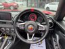 USED 2017 17 ABARTH 124 SPIDER 1.4 MultiAir Convertible Petrol Manual Euro 6 (170 ps) Costa Brava 1972 Red Exterior with Black and Red leather, Forgiato Grey Colour Pack ++