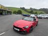 USED 2017 17 ABARTH 124 SPIDER 1.4 MultiAir Convertible Petrol Manual Euro 6 (170 ps) Costa Brava 1972 Red Exterior with Black and Red leather, Forgiato Grey Colour Pack ++