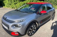 USED 2018 68 CITROEN C3 1.2 PureTech Flair Nav Edition Hatchback 5dr Petrol Manual Euro 6 (82 ps) NEW MOT - SERVICE RECORDS - SAT NAV - PARKING CAM - APPLE CARPLAY-ANDROID AUTO