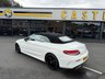 USED 2019 69 MERCEDES-BENZ C CLASS C200 MHEV AMG Line Cabriolet 1.5 Petrol G-Tronic+ Euro 6 (s/s) (198 ps) Facelift Model with high specification