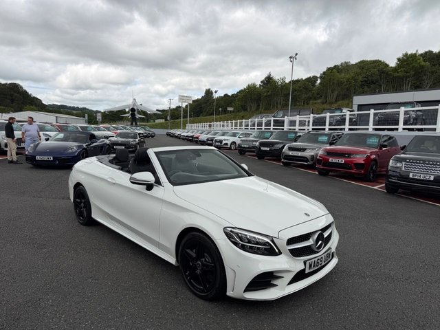View our Mercedes-Benz C Class C200 MHEV AMG Line Cabriolet 1.5 Petrol G-Tronic+ Euro 6 (s/s) (198 ps)