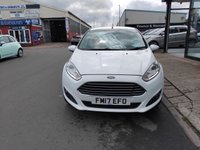 USED 2017 17 FORD FIESTA 1.25 Zetec Hatchback 5dr Petrol Manual Euro 6 (82 ps) ONLY 34,825 MILES FROM NEW
