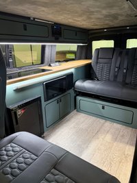 USED 2023 23 VOLKSWAGEN TRANSPORTER 2.0 TDI T28 Highline 5dr Diesel Manual FWD SWB Euro 6 10ps Camper Pop Top Finance+PopTop+Camper+SouthlandConversion+34K Mls