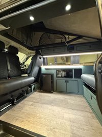 USED 2023 23 VOLKSWAGEN TRANSPORTER 2.0 TDI T28 Highline 5dr Diesel Manual FWD SWB Euro 6 10ps Camper Pop Top Finance+PopTop+Camper+SouthlandConversion+34K Mls
