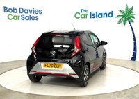 USED 2021 70 TOYOTA AYGO 1.0 VVT-i x-trend Hatchback 5dr Petrol Manual Euro 6 (Safety Sense) (71 ps) 2020 Bold Black Aygo X-Trend with Apple Carplay & Android Auto, Touchscreen, Cruise, Reverse Camera, 2 Keys, S/H Only 38000 Miles