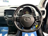 USED 2021 70 TOYOTA AYGO 1.0 VVT-i x-trend Hatchback 5dr Petrol Manual Euro 6 (Safety Sense) (71 ps) 2020 Bold Black Aygo X-Trend with Apple Carplay & Android Auto, Touchscreen, Cruise, Reverse Camera, 2 Keys, S/H Only 38000 Miles