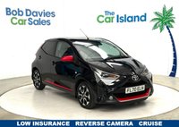 USED 2021 70 TOYOTA AYGO 1.0 VVT-i x-trend Hatchback 5dr Petrol Manual Euro 6 (Safety Sense) (71 ps) 2020 Bold Black Aygo X-Trend with Apple Carplay & Android Auto, Touchscreen, Cruise, Reverse Camera, 2 Keys, S/H Only 38000 Miles