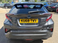 USED 2018 68 TOYOTA C-HR 1.8 VVT-h Excel SUV 5dr Petrol Hybrid CVT Euro 6 (s/s) (122 ps) 