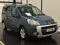 USED 2011 11 PEUGEOT PARTNER TEPEE 1.6 HDi 8v Tepee Outdoor MPV 5dr Diesel Manual (139 g/km, 92 bhp) 