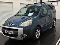 USED 2011 11 PEUGEOT PARTNER TEPEE 1.6 HDi 8v Tepee Outdoor MPV 5dr Diesel Manual (139 g/km, 92 bhp) 