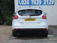 USED 2018 18 FORD FOCUS 1.0T EcoBoost Zetec Edition Hatchback 5dr Petrol Auto Euro 6 (s/s) (125 ps) AUTO, SAT NAV, CAR PLAY.