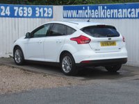 USED 2018 18 FORD FOCUS 1.0T EcoBoost Zetec Edition Hatchback 5dr Petrol Auto Euro 6 (s/s) (125 ps) AUTO, SAT NAV, CAR PLAY.