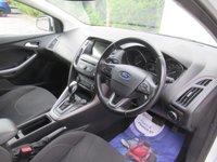 USED 2018 18 FORD FOCUS 1.0T EcoBoost Zetec Edition Hatchback 5dr Petrol Auto Euro 6 (s/s) (125 ps) AUTO, SAT NAV, CAR PLAY.