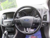 USED 2018 18 FORD FOCUS 1.0T EcoBoost Zetec Edition Hatchback 5dr Petrol Auto Euro 6 (s/s) (125 ps) AUTO, SAT NAV, CAR PLAY.