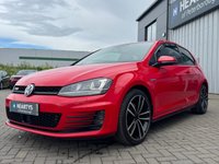 USED 2016 16 VOLKSWAGEN GOLF 2.0 TDI BlueMotion Tech GTD Hatchback 3dr Diesel Manual Euro 6 (s/s) (184 ps) &pound;35 TAX*SAT-NAV*PRIVACY*18"*FSH