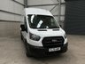 USED 2022 72 FORD TRANSIT 350 2.0 ECOBLUE 130PS RWD L3 H3 LEADER - NO VAT 1 OWNER, 1 YEARS MOT, CLEAN