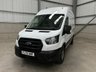 USED 2022 72 FORD TRANSIT 350 2.0 ECOBLUE 130PS RWD L3 H3 LEADER - NO VAT 1 OWNER, 1 YEARS MOT, CLEAN