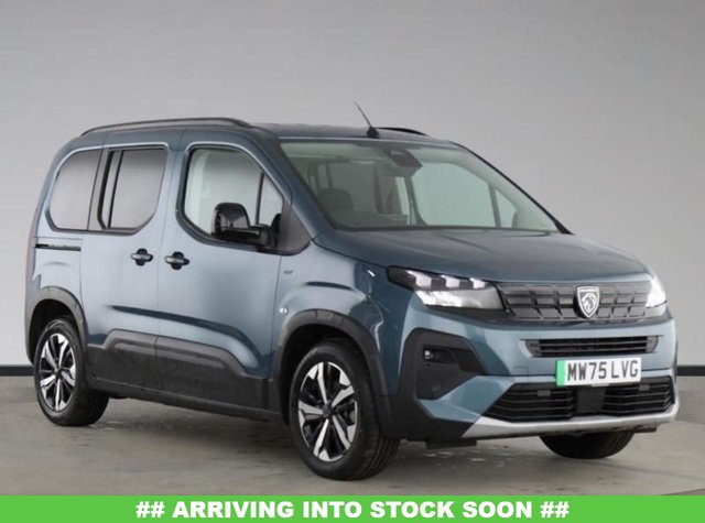 View our Peugeot E-Rifter 52kWh GT Standard MPV 5dr Electric Auto (7.4kW Charger) (136 ps)