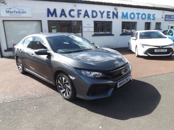 2019 HONDA CIVIC 1.6 i-DTEC SE Hatchback 5dr Diesel Manual Euro 6 (s/s) (120 ps) £9995.00