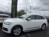 USED 2018 18 AUDI Q7 3.0 TDI V6 S line SUV 5dr Diesel Tiptronic quattro Euro 6 (s/s) (218 ps) 7 Stamp Service History