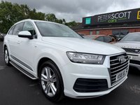 USED 2018 18 AUDI Q7 3.0 TDI V6 S line SUV 5dr Diesel Tiptronic quattro Euro 6 (s/s) (218 ps) 7 Stamp Service History