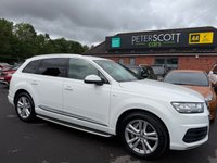 USED 2018 18 AUDI Q7 3.0 TDI V6 S line SUV 5dr Diesel Tiptronic quattro Euro 6 (s/s) (218 ps) 7 Stamp Service History