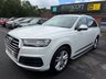 USED 2018 18 AUDI Q7 3.0 TDI V6 S line SUV 5dr Diesel Tiptronic quattro Euro 6 (s/s) (218 ps) 7 Stamp Service History
