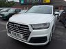 USED 2018 18 AUDI Q7 3.0 TDI V6 S line SUV 5dr Diesel Tiptronic quattro Euro 6 (s/s) (218 ps) 7 Stamp Service History