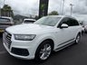 USED 2018 18 AUDI Q7 3.0 TDI V6 S line SUV 5dr Diesel Tiptronic quattro Euro 6 (s/s) (218 ps) 7 Stamp Service History