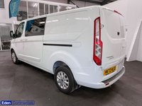 USED 2022 72 FORD TRANSIT CUSTOM 2.0 320 EcoBlue Limited Crew Van Double Cab 5dr Diesel Auto L2 H1 Euro 6 (170 ps) LWB 170 AUTO HUGE SPEC