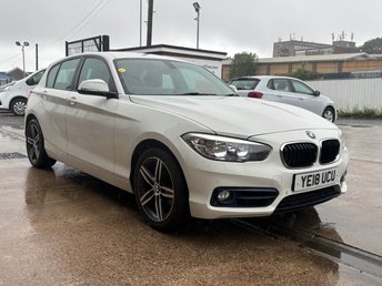 2018 BMW 1 SERIES 2.0 118d Sport Hatchback 5 Door Diesel Manual White Euro 6 1 Former Keeper £8937.00