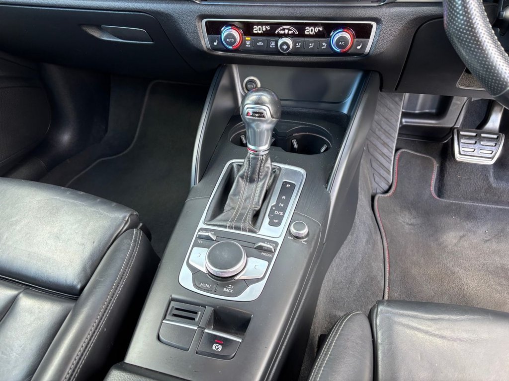 USED 2016 66 AUDI S3 2.0 TFSI Hatchback 3dr Petrol S Tronic quattro Euro 6 (s/s) (310 ps) 
