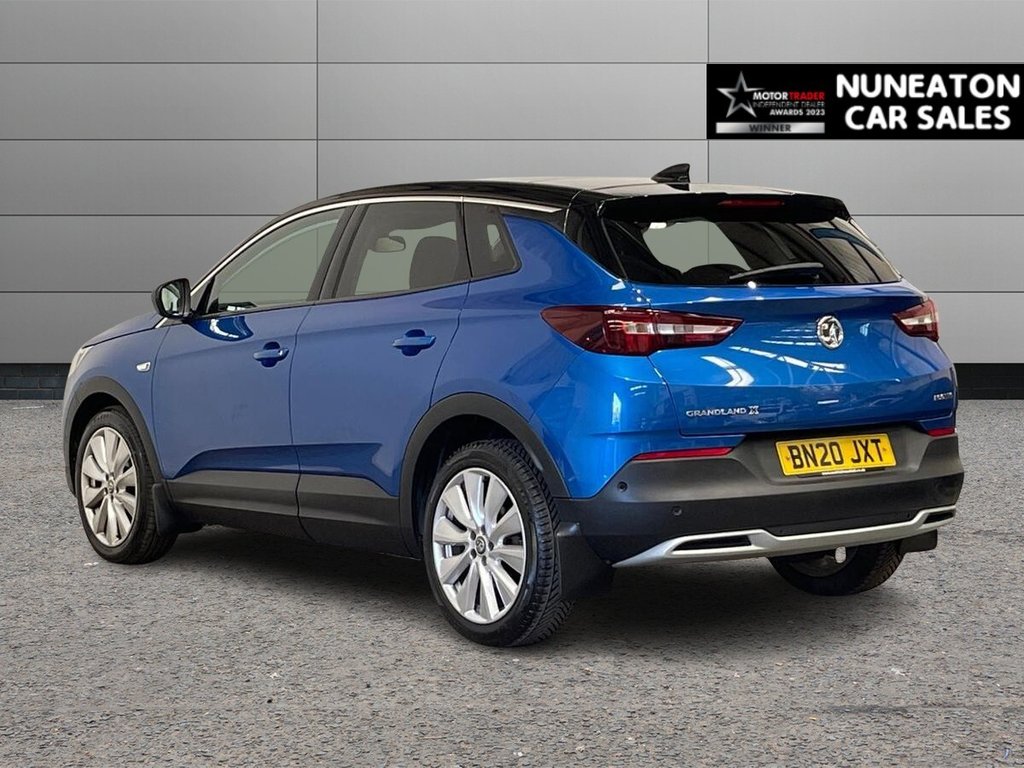 USED 2020 20 VAUXHALL GRANDLAND X 1.2 Turbo Elite Nav SUV 5dr Petrol Manual 6Spd Euro 6 (s/s) (130 ps) HEATED & COOLED FRONT SEATS