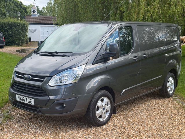 2016 16 Ford Transit Custom 2.2 TDCi 270 Limited Panel Van 5dr Diesel Manual L1 H1 (186 g/km, 123 bhp)