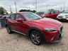 USED 2017 17 MAZDA CX-3 1.5 SKYACTIV-D Sport Nav SUV 5dr Diesel Manual Euro 6 (s/s) (105 ps) Looking for a stylish, economical SUV that does it all? This 2017 Mazda CX-3 Sport Nav is the one. Finished in eye-catching Red with 18in gunmetal alloys, it delivers a punchy diesel engine returning up to 70.6mpg and only &pound;200 a year road tax. Loaded with heated front seats, heated steering wheel, sat nav, reversing camera, premium Bose sound and head-up display. Driven away with a new 12 month MOT, full service, 6 months parts and labour warranty and 6 months breakdown cover.
