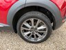 USED 2017 17 MAZDA CX-3 1.5 SKYACTIV-D Sport Nav SUV 5dr Diesel Manual Euro 6 (s/s) (105 ps) Looking for a stylish, economical SUV that does it all? This 2017 Mazda CX-3 Sport Nav is the one. Finished in eye-catching Red with 18in gunmetal alloys, it delivers a punchy diesel engine returning up to 70.6mpg and only &pound;200 a year road tax. Loaded with heated front seats, heated steering wheel, sat nav, reversing camera, premium Bose sound and head-up display. Driven away with a new 12 month MOT, full service, 6 months parts and labour warranty and 6 months breakdown cover.