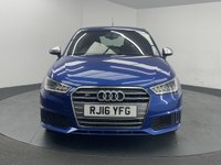 USED 2016 16 AUDI S1 2.0 TFSI Sportback 5dr Petrol Manual quattro Euro 6 (s/s) (231 ps) FINISHED IN STUNNING BLUE WITH AGGRESSIVE S1 BODY STYLING, ALUMINIUM MIRROR CAPS AND 17IN 5-PARALLEL-SPOKE ALLOY WHEELS, THIS AUDI S1 DELIVERS EXHILARATING PERFORMANCE, SHARP HANDLING AND EVERYDAY USABILITY IN ONE COMPACT HOT HATCH + BI-XENON PLUS HEADLIGHTS + LED DAYTIME RUNNING LIGHTS AND REAR LIGHTS + AUDI DRIVE SELECT + S SPORT SUSPENSION WITH ADJUSTABLE DAMPERS + SPORTS SEATS WITH S1 EMBOSSED LOGOS + ELECTRONIC CLIMATE CONTROL + DAB DIGITAL RADIO + BLUETOOTH CONNECTIVITY +