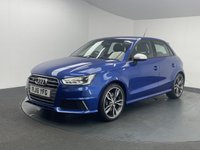 USED 2016 16 AUDI S1 2.0 TFSI Sportback 5dr Petrol Manual quattro Euro 6 (s/s) (231 ps) FINISHED IN STUNNING BLUE WITH AGGRESSIVE S1 BODY STYLING, ALUMINIUM MIRROR CAPS AND 17IN 5-PARALLEL-SPOKE ALLOY WHEELS, THIS AUDI S1 DELIVERS EXHILARATING PERFORMANCE, SHARP HANDLING AND EVERYDAY USABILITY IN ONE COMPACT HOT HATCH + BI-XENON PLUS HEADLIGHTS + LED DAYTIME RUNNING LIGHTS AND REAR LIGHTS + AUDI DRIVE SELECT + S SPORT SUSPENSION WITH ADJUSTABLE DAMPERS + SPORTS SEATS WITH S1 EMBOSSED LOGOS + ELECTRONIC CLIMATE CONTROL + DAB DIGITAL RADIO + BLUETOOTH CONNECTIVITY +