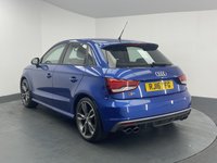USED 2016 16 AUDI S1 2.0 TFSI Sportback 5dr Petrol Manual quattro Euro 6 (s/s) (231 ps) FINISHED IN STUNNING BLUE WITH AGGRESSIVE S1 BODY STYLING, ALUMINIUM MIRROR CAPS AND 17IN 5-PARALLEL-SPOKE ALLOY WHEELS, THIS AUDI S1 DELIVERS EXHILARATING PERFORMANCE, SHARP HANDLING AND EVERYDAY USABILITY IN ONE COMPACT HOT HATCH + BI-XENON PLUS HEADLIGHTS + LED DAYTIME RUNNING LIGHTS AND REAR LIGHTS + AUDI DRIVE SELECT + S SPORT SUSPENSION WITH ADJUSTABLE DAMPERS + SPORTS SEATS WITH S1 EMBOSSED LOGOS + ELECTRONIC CLIMATE CONTROL + DAB DIGITAL RADIO + BLUETOOTH CONNECTIVITY +