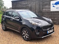 USED 2018 67 KIA SPORTAGE 2.0 CRDi GT-Line SUV 5dr Diesel Manual AWD Euro 6 (134 bhp) 