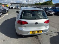 USED 2015 15 VOLKSWAGEN GOLF 1.6 Turbo Diesel (TDI), Bluemotion Tech, Match Edition, 5 Door, Hatchback, Manual, Euro 6. FULL 12 MONTH MOT WITH EVERY CAR