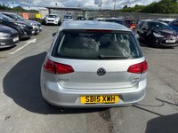 USED 2015 15 VOLKSWAGEN GOLF 1.6 Turbo Diesel (TDI), Bluemotion Tech, Match Edition, 5 Door, Hatchback, Manual, Euro 6. FULL 12 MONTH MOT WITH EVERY CAR