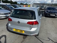 USED 2015 15 VOLKSWAGEN GOLF 1.6 Turbo Diesel (TDI), Bluemotion Tech, Match Edition, 5 Door, Hatchback, Manual, Euro 6. FULL 12 MONTH MOT WITH EVERY CAR