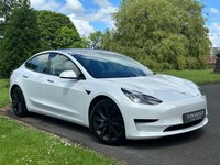 USED 2021 21 TESLA Model 3 Standard Range Plus Saloon 4dr Electric Auto RWD (241 bhp) BLACK LEATHER+PAN ROOF+SAT NAV+DAB