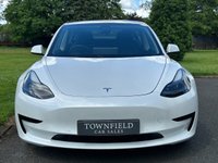 USED 2021 21 TESLA Model 3 Standard Range Plus Saloon 4dr Electric Auto RWD (241 bhp) BLACK LEATHER+PAN ROOF+SAT NAV+DAB
