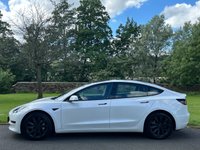 USED 2021 21 TESLA Model 3 Standard Range Plus Saloon 4dr Electric Auto RWD (241 bhp) BLACK LEATHER+PAN ROOF+SAT NAV+DAB