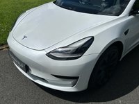 USED 2021 21 TESLA Model 3 Standard Range Plus Saloon 4dr Electric Auto RWD (241 bhp) BLACK LEATHER+PAN ROOF+SAT NAV+DAB